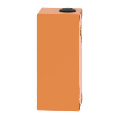 Harmony XAP, XB2 SL, Empty control station, zinc alloy, orange, M25, 3 cut-outs 30mm with notches, 80 x 175 x 77 - Schneider Electric - XAPO3603