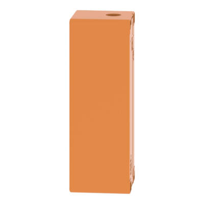 Harmony XAP, XB2 SL, Empty control station, zinc alloy, orange, M25, 6 cut-outs 22mm, 80 x 220 x 77 - Schneider Electric - XAPO4506