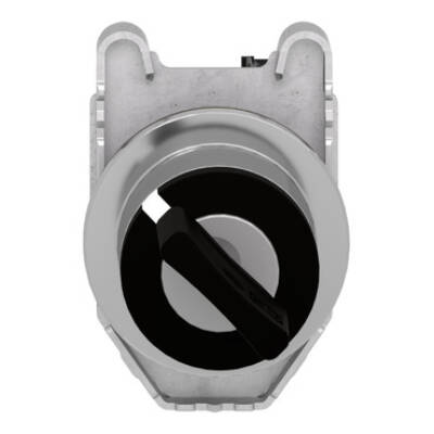 Selector switch, Harmony XB4, flush mount sw Ø 30.5 key 455 2pos stay put key release left right 1 NO - Schneider Electric - XB4FG41