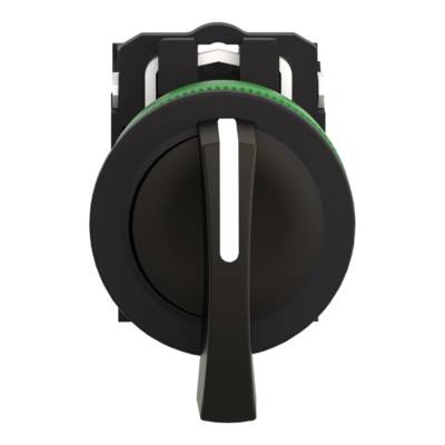 FLUSH MOUNTED SELECTOR SW. LONG HANDLE 3 POS 2 POS RETURN TO CENTER 2NO SCREW - Schneider Electric - XB5FJ53