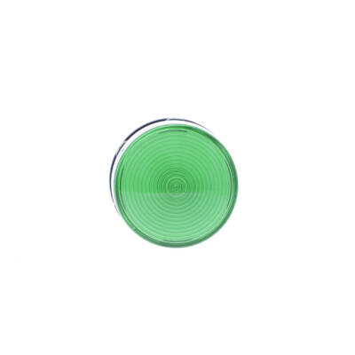 Monolithic pilot light, plastic, green, Ø22, integral LED, 24 V AC/DC - Schneider Electric - XB7EV03BP