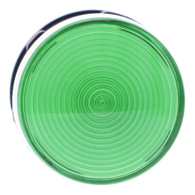 Harmony XB7, Monolithic pilot light, plastic, green, Ø22, integral LED, 110...120 V AC - Schneider Electric - XB7EV03GP