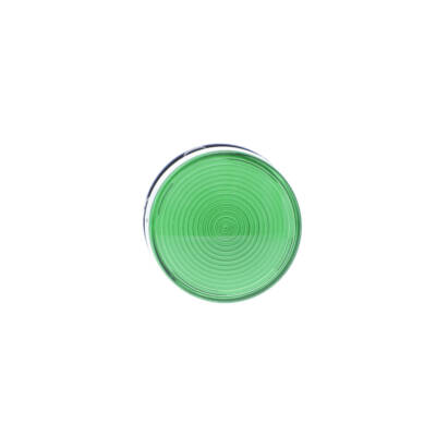Monolithic pilot light, plastic, green, Ø22, integral LED, 230…240 V AC - Schneider Electric - XB7EV03MP