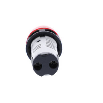 Monolithic pilot light, plastic, red, Ø22, integral LED, 230…240 V AC - Schneider Electric - XB7EV04MP