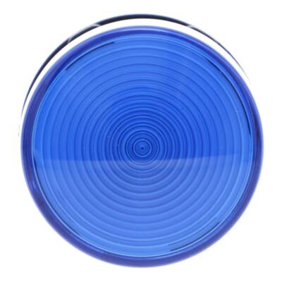 Harmony XB7, Monolithic pilot light, plastic, blue, Ø22, integral LED, 110...120 V AC - Schneider Electric - XB7EV06GP