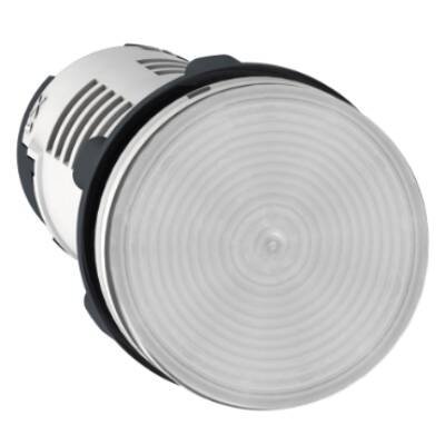Monolithic pilot light, plastic, clear, Ø22, integral LED, 230…240 V AC - Schneider Electric - XB7EV07MP