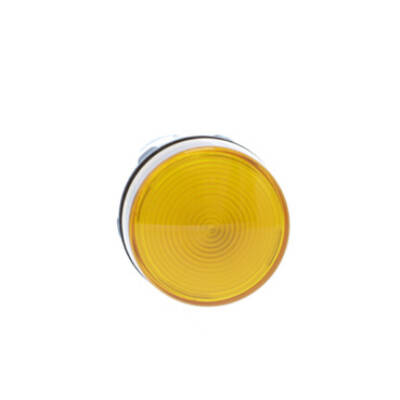 Harmony XB7, Monolithic pilot light, plastic, orange, Ø22, integral LED, 110...120 V AC - Schneider Electric - XB7EV08GP