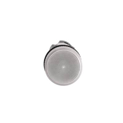 Harmony XB7, Monolithic pilot light, plastic, clear, Ø22, plain lens for BA9s bulb, <= 250 V - Schneider Electric - XB7EV67P