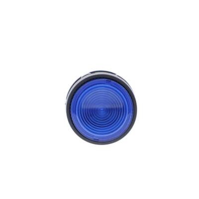 Harmony XB7, Monolithic illuminated push button, plastic, blue, Ø22, integral LED, spring return, 24 V AC/DC, 1 NO - Schneider Electric - XB7NW36B1