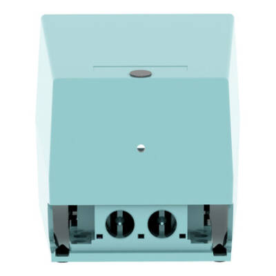 Preventa XPE, Single foot switch, metal, blue, with cover, 1 NO + 1 NC - Schneider Electric - XPEM310
