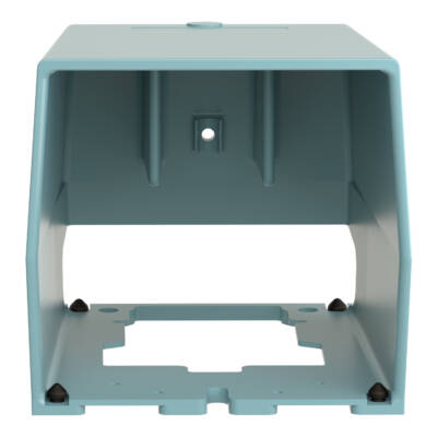 Preventa XPE, Single protective cover for foot switch, metal, blue - Schneider Electric - XPEZ901