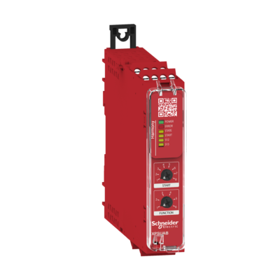 Preventa module Cat.1 potential free NC/NC, NO/NC & PNP/PNP 24vac/dc screw - Schneider Electric - XPSUAB11CP