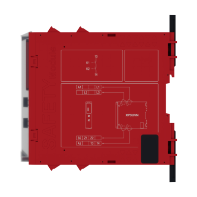 Safety module, Harmony Safety Automation, Zero speed monitoring with time delay, 48-240 V AC/DC, screw - Schneider Electric - XPSUVN31AP