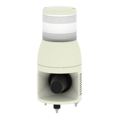 tower light 100 mm 24 V siren - steady/flashing LED - red - Schneider Electric - XVC1B1HK