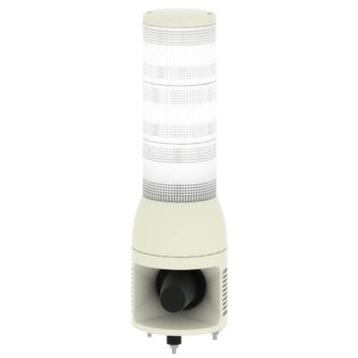 tower light 100 mm 24 V siren - steady/flashing LED - green/orange/red - Schneider Electric - XVC1B3HK