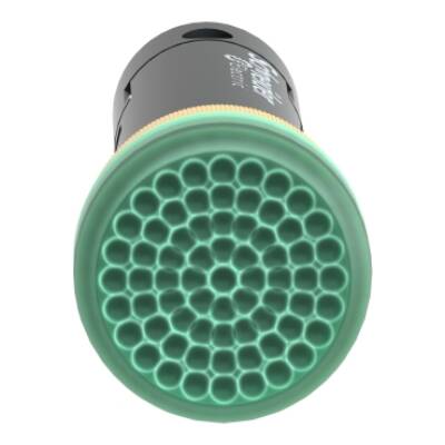 pilot light Ø12 - IP40/IP65 - green - covered LED included - 24V - lugs - Schneider Electric - XVLA333
