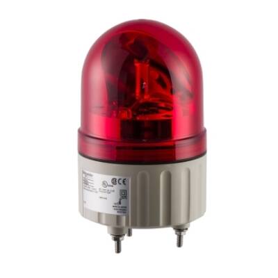 84mm Rotating Mirror Red 24VAC-DC - Schneider Electric - XVR08B04