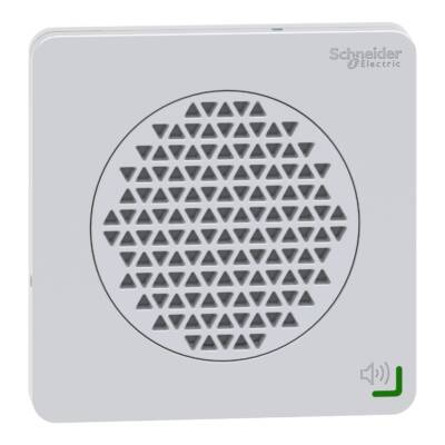 Editable voice alarms, white, mounting 72 mm DIN rail, NPN, 12...24V DC - Schneider Electric - XVSV7BWN