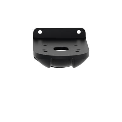 Harmony XVU, Fixing plate for use on vertical support for modular tower lights, black, Ø60 - Schneider Electric - XVUZ12