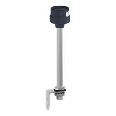 Harmony XVU, Fixing metal bracket with 250 mm aluminium pole for modular tower lights, black, Ø60 - Schneider Electric - XVUZ250T