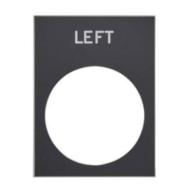 NAMEPLATE (L - Schneider Electric - ZB2BY2310