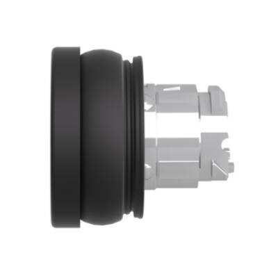 pushbutton head for harsh environment -dark blue-with marking-legend rotated 90° - Schneider Electric - ZB4BC68006RA