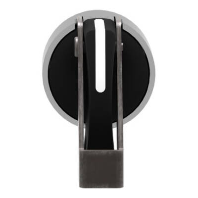 black selector switch head Ø22 3-position stay put - Schneider Electric - ZB4BJ397