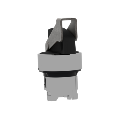 black selector switch head Ø22 3-position stay put - Schneider Electric - ZB4BJ397