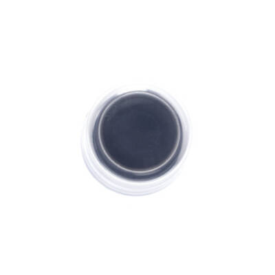 Push button head, metal, projecting, black, Ø22, spring return, booted, unmarked - Schneider Electric - ZB4BP2