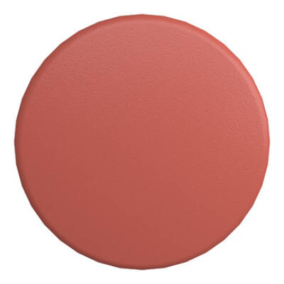 red Ø60 mushroom pushbutton head Ø22 spring return - Schneider Electric - ZB4BR4