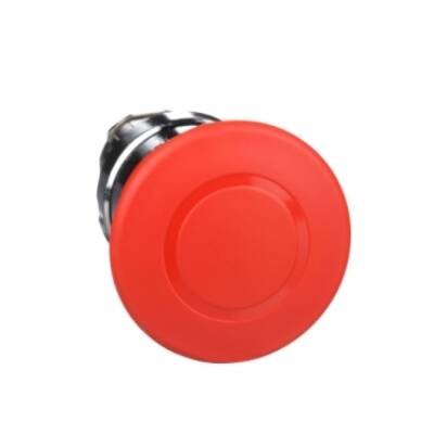 Emergency stop head, switching off, metal, red mushroom Ø40, Ø22, trigger latching push-pull - Schneider Electric - ZB4BT84