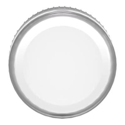 white pilot light head Ø22 with plain lens for BA9s bulb - Schneider Electric - ZB4BV01