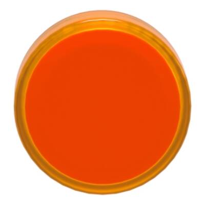 Head for pilot light, Harmony XB4, orange, 22mm, with plain lens, universal LED - Schneider Electric - ZB4BV053E