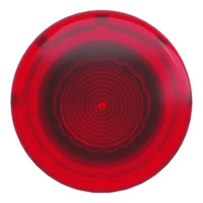 Head for illuminated emergency switching off push button, Harmony XB4, metal, red mushroom 40mm, 22mm, universal LED, push-pull - Schneider Electric - ZB4BW643