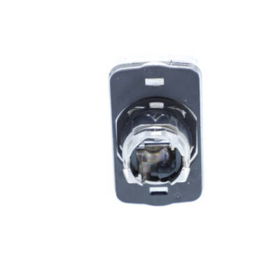 Illuminated double-headed push button head, metal, Ø22, 1 white flush marked I + 1 pilot light + 1 black flush marked O - Schneider Electric - ZB4BW7A1721