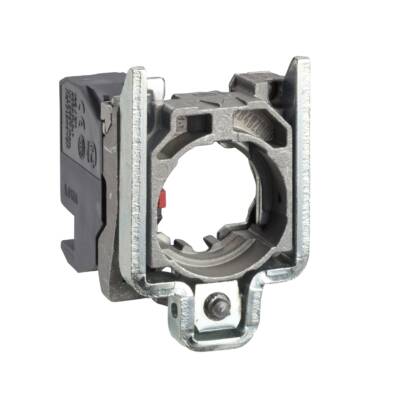 single contact block with body/fixing collar 1NC plug-in connector - Schneider Electric - ZB4BZ1024