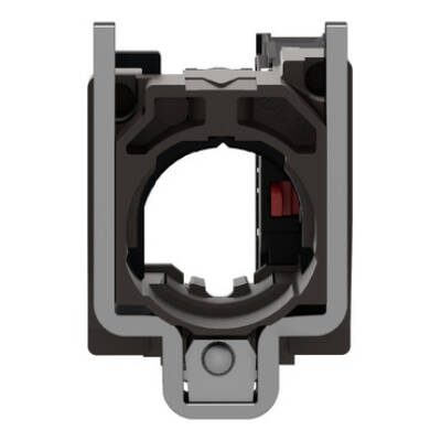 Complete body/contact assembly, Harmony XB4, single contact block with body/fixing collar 1NC spring clamp terminal - Schneider Electric - ZB4BZ1029