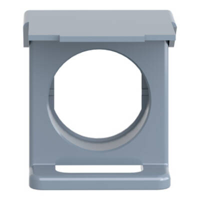 blue padlockable flap for Ø22 flush pushbutton - Schneider Electric - ZB4BZ66