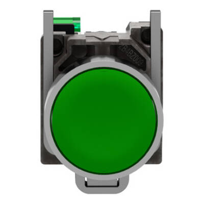 ZB4R transmitter complete, green cap - Schneider Electric - ZB4RTA3