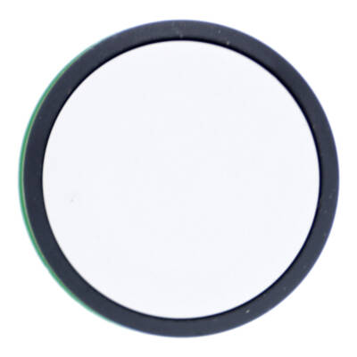 Push button head, plastic, flush, white, Ø22, spring return, unmarked - Schneider Electric - ZB5AA1
