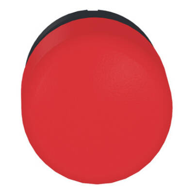 red Ø30 mushroom pushbutton head Ø22 spring return - Schneider Electric - ZB5AC44