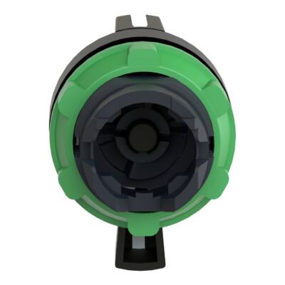 black selector switch head Ø22 3-position stay put - Schneider Electric - ZB5AJ3