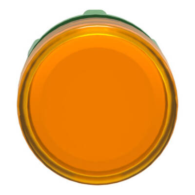 orange pilot light head ø22 plain lens for ba9s bulb - Schneider Electric - ZB5AV05