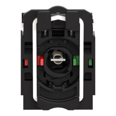 light block with body/fixing collar for BA9s bulb 250V 1NO+1NC - Schneider Electric - ZB5AW065