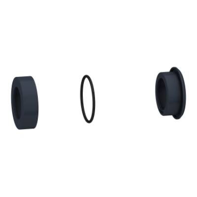 Harmony XB5, Flush mounting kit Ø30 for push buttons and pilot lights Ø22, plastic - Schneider Electric - ZB5AZ021