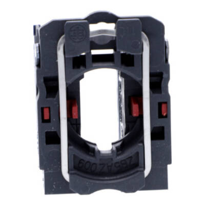Single contact block with body/fixing collar, plastic, screw clamp terminal, 2 NC - Schneider Electric - ZB5AZ104
