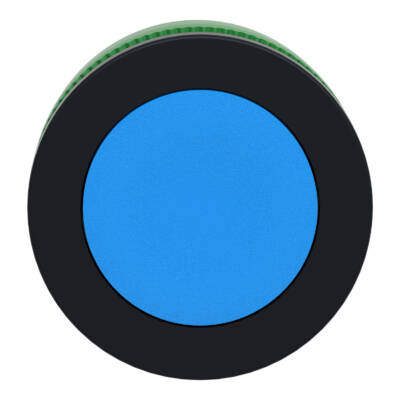 flush mounted blue flush caps pushbutton head - Schneider Electric - ZB5FA6