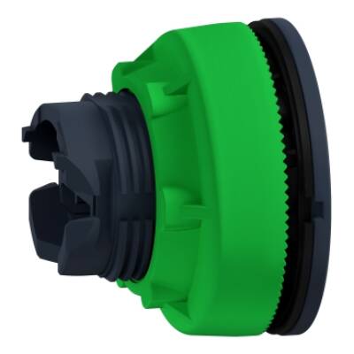 flush mounted pushbutton head with set of 6 colored standard cap - Schneider Electric - ZB5FA9