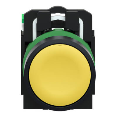 transmitter - Ø22 mm plastic head - yellow cap - Schneider Electric - ZB5RTA5