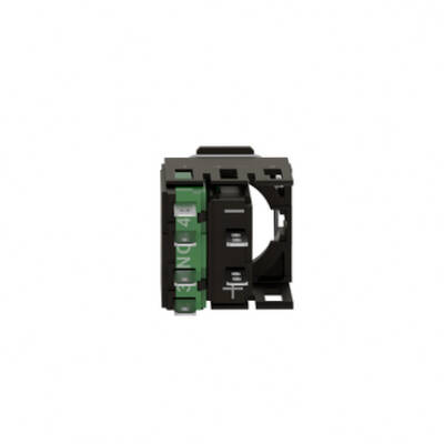 yellow light block with body/fixing collar with integral LED 12...24V 1NO - Schneider Electric - ZB6ZB51B
